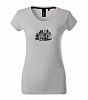 Dámské tričko myslivecké s přírodou PXT CREATIVE 154 silver gray vel. XXL  - Obrázek (6)